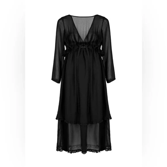 NWT Disturbia Sacrifice Floaty Maxi Dress UK 20 / US 16 - Picture 4 of 7